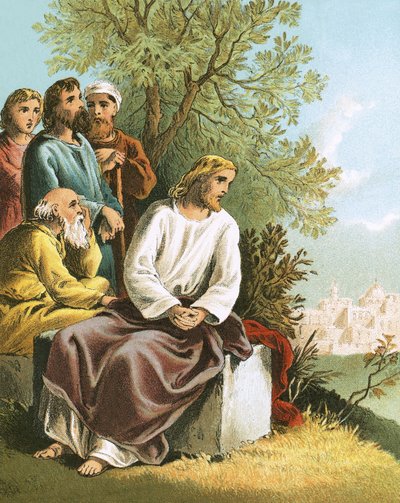 Jésus pleurant sur Jérusalem - English School