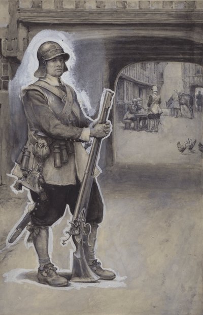 John Bunyan en soldat - English School