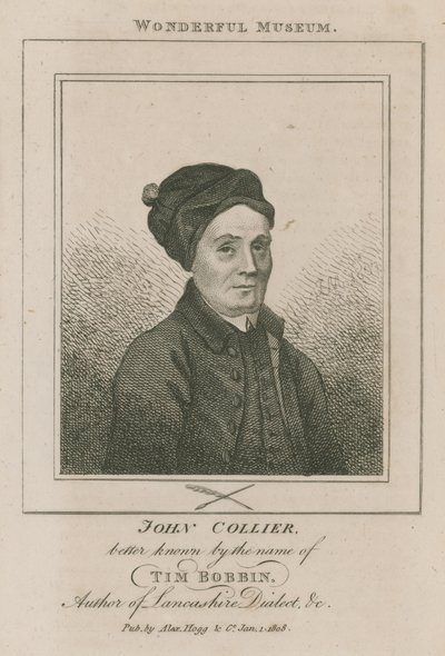 John Collier, mieux connu sous le nom de Tim Bobbin - English School