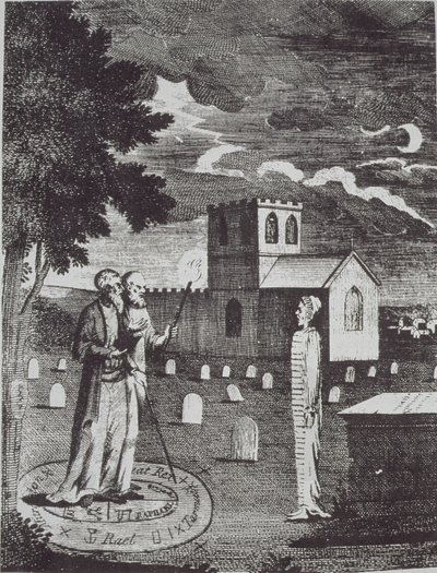 John Dee et Edward Kelly invoquant les morts, d