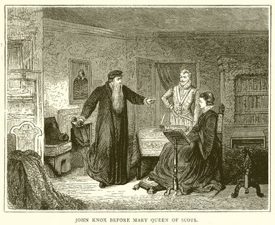 John Knox devant Marie, reine d