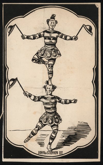 John Lee et Stephen Lee, acrobates - English School
