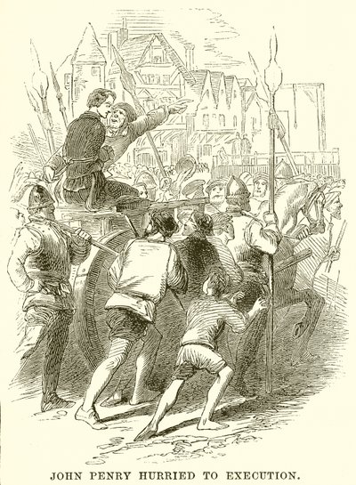 John Penry précipité vers l