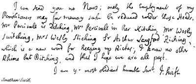 Jonathan Swift - English School