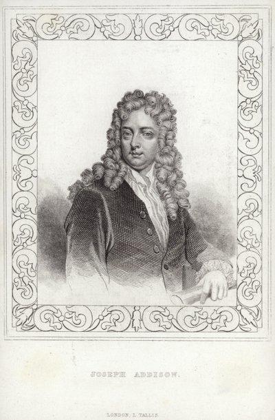 Joseph Addison, auteur et politicien anglais - English School