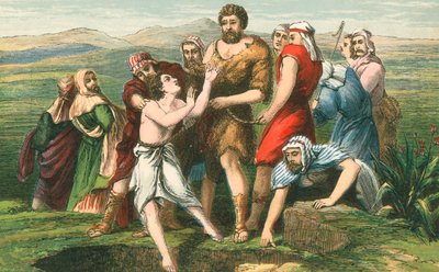Joseph dans la fosse - English School