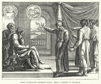 Joseph interprétant le rêve de Pharaon, d