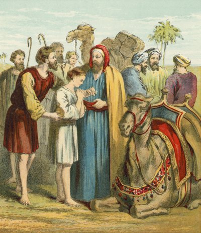 Joseph est vendu comme esclave par ses frères - English School