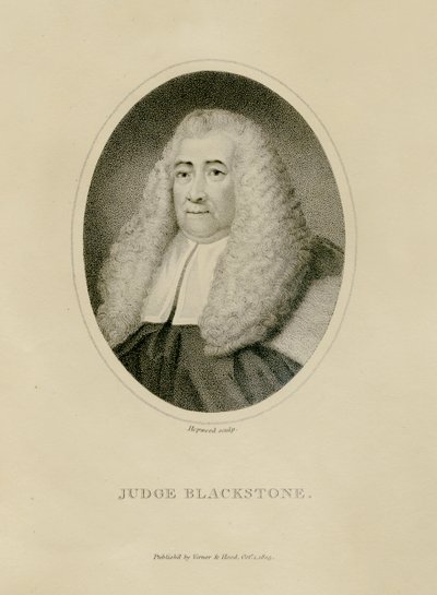 Juge Blackstone, c.1800 - English School