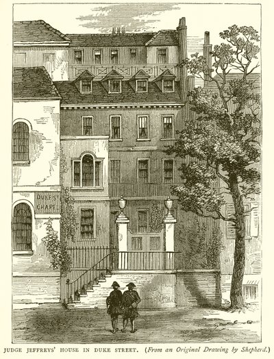 Maison du juge Jeffreys à Duck Street - English School
