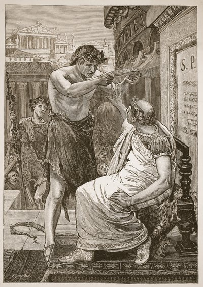 Jules César refusant la couronne offerte par Antoine - English School
