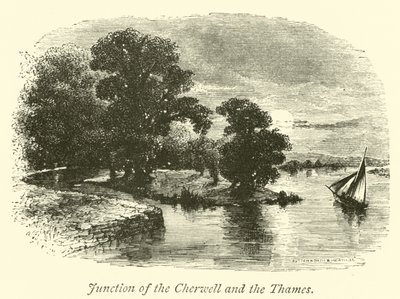 Jonction du Cherwell et de la Tamise - English School