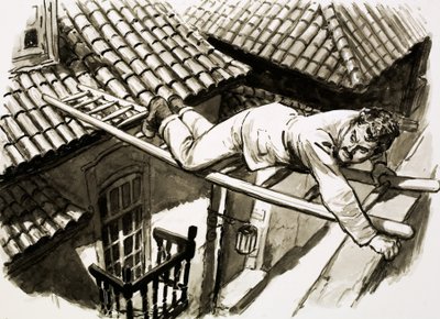 Karl Decker grimpe jusqu