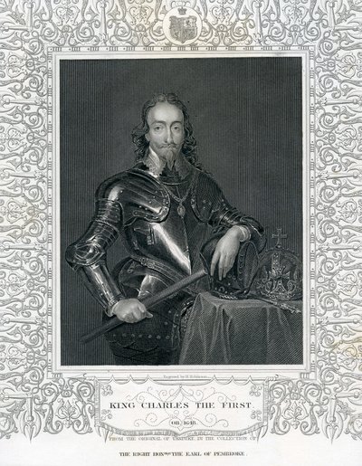 Le roi Charles Ier, gravé par H. Robinson d