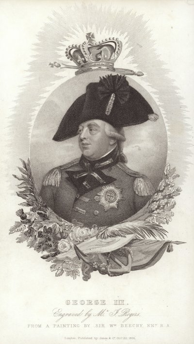 Le roi George III de Grande-Bretagne et d