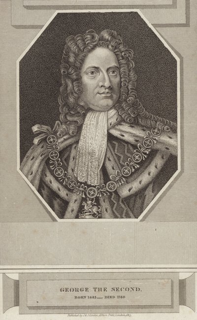 Roi George II de Grande-Bretagne et d
