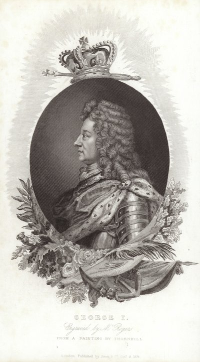 Le roi George Ier de Grande-Bretagne et d