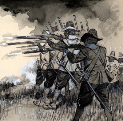 Le roi Gustavus Adolphus de Suède a armé son infanterie suédoise d