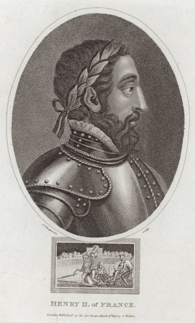 Roi Henri II de France - English School