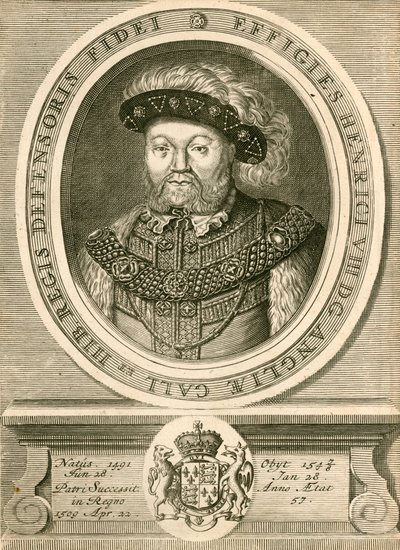 Roi Henri VIII - English School