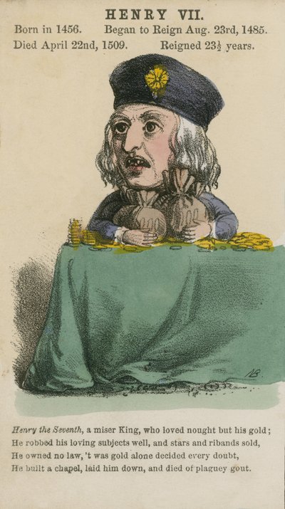 Roi Henri VII - English School