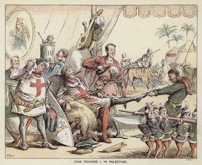 Le roi Richard Ier en Palestine - English School