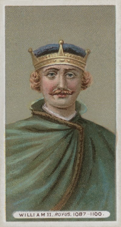 Roi Guillaume II, Rufus - English School