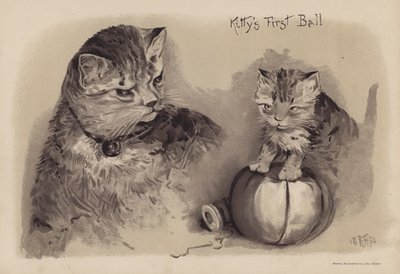 Le premier bal de Kitty (chromolitho) - English School