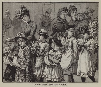 Chargés de butins d