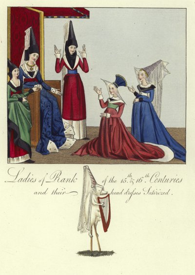 Dames de rang des 15ème et 16ème siècles - English School