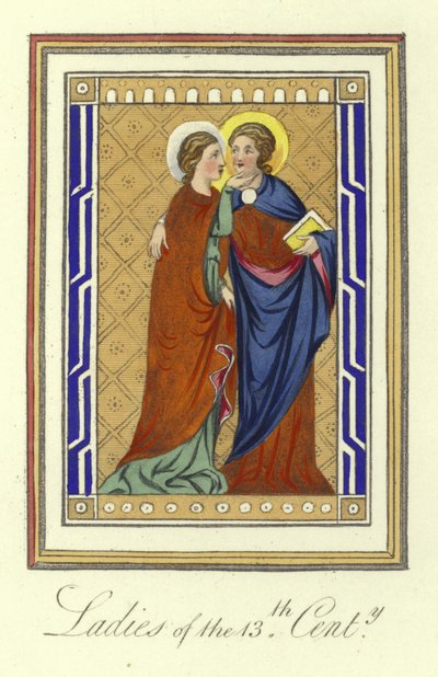 Dames du 13ème siècle - English School