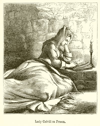 Lady Colvill en Prison - English School