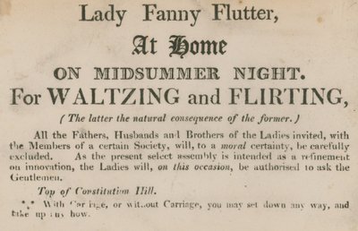 Lady Fanny Flutter - English School