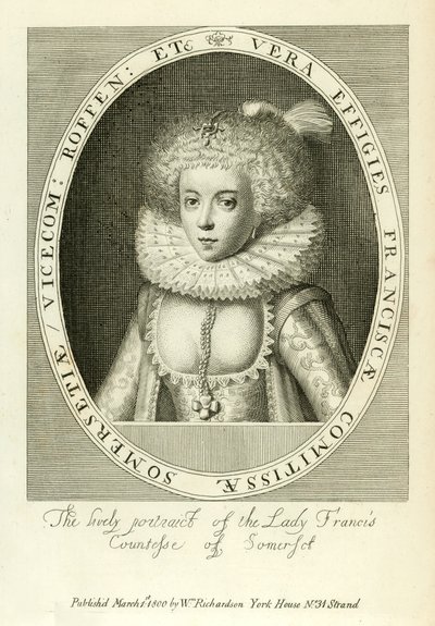 Lady Francis, Comtesse de Somerset - English School
