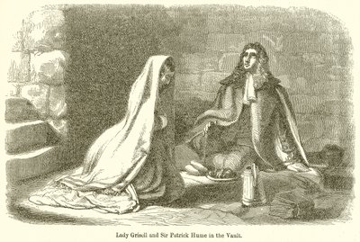 Lady Grisell et Sir Patrick Hume dans la Voûte - English School