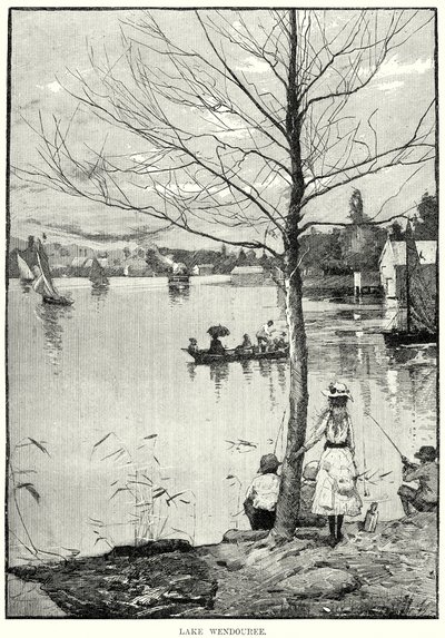 Lac Wendouree (gravure) - English School