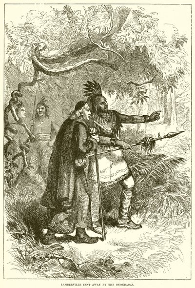 Lamberville expulsé par les Onondagas - English School