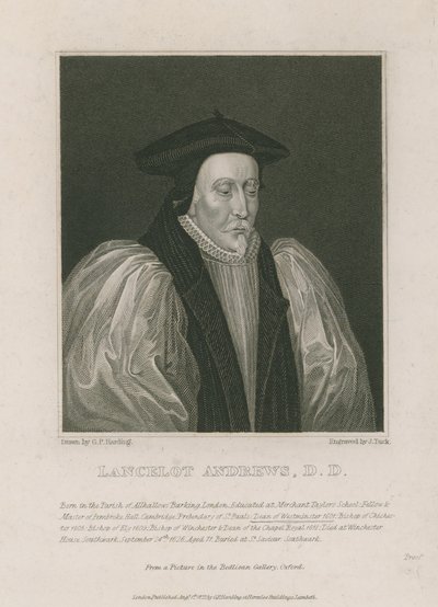 Lancelot Andrews, Doyen de Westminster - English School