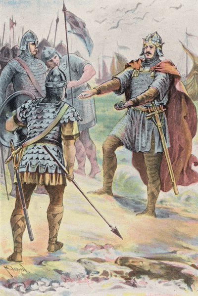 Débarquement de Guillaume de Normandie - English School