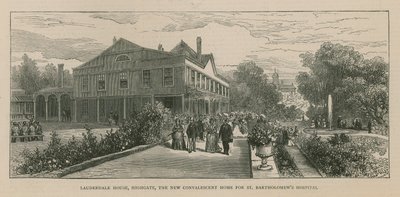 Lauderdale House, Highgate, Londres, le nouveau foyer de convalescence pour l