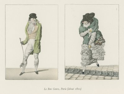 Le Bon Genre, Paris (vers 1810) - English School