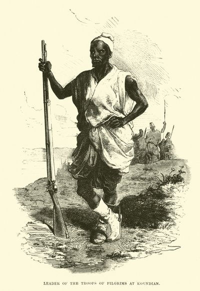 Chef des troupes de pèlerins à Koundian - English School