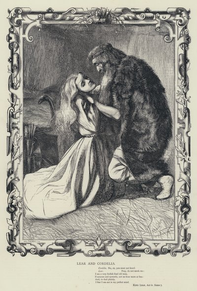 Lear et Cordelia, Le Roi Lear, Acte IV, Scène 7 - English School