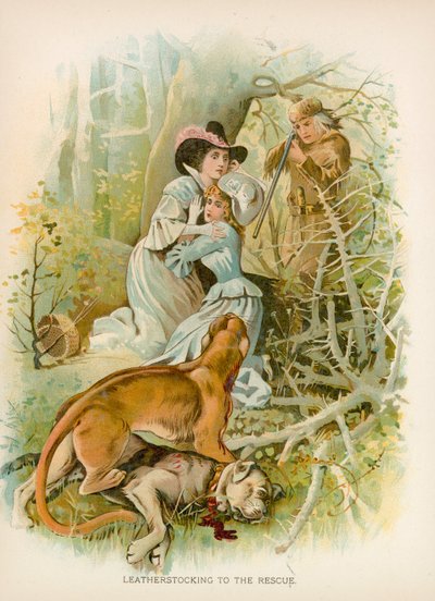 Leatherstocking à la rescousse - English School