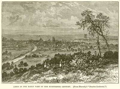 Leeds au début du XVIIIe siècle - English School