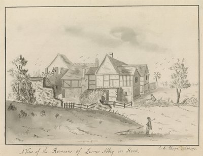 Abbaye de Lesnes dans le Kent - English School