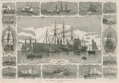 Leviathan 1858; montage d