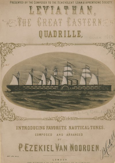 Leviathan, la quadrille du Great Eastern - English School