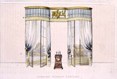 Rideaux de fenêtre de bibliothèque, planche 106 de l