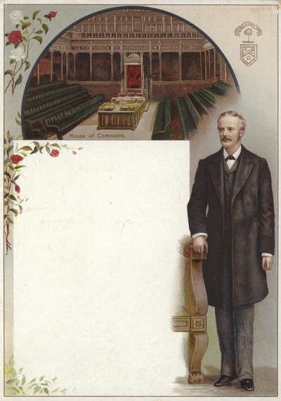 Carte Liebig représentant Arthur Balfour - English School